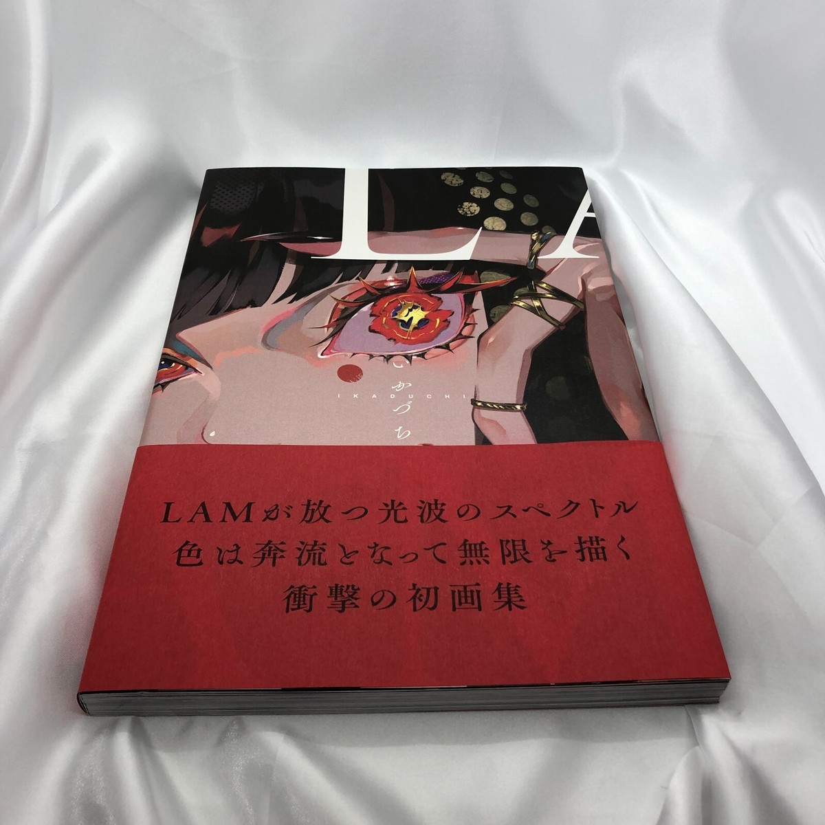LAM Official art book ikaduchi gashu post card set A4size 182page