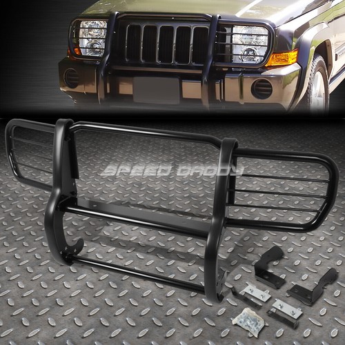 FOR 0610 JEEP COMMANDER XK SUV BLACK MILD STEEL FRONT BUMPER BRUSH
