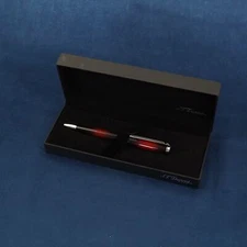S.T. Dupont Atelier Sunburst Red Rollerball Pen w/ Box - Free Shipping USA