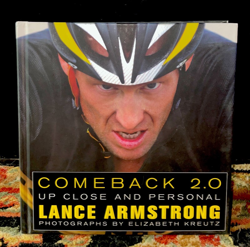 LANCE ARMSTRONG, Book, COMEBACK 2.0. HC.