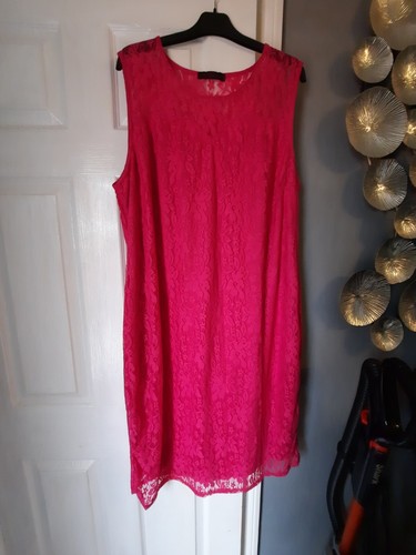 so fabulous size 26 hot pink dress