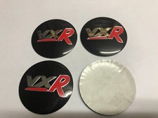 4x Sticker Vauxhall VXR Wheel Centre Cap Emblem Decal 56mm Red Stickers