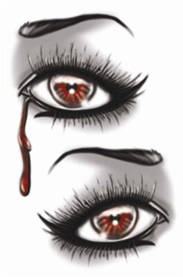 Gothic - Evil Eye - Tinsley Transfers Temporary Tattoo