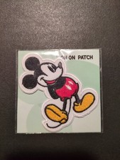 Mickey Mouse Iron On Patch for Clothing Embroidered Applique Patch Badge Sew On