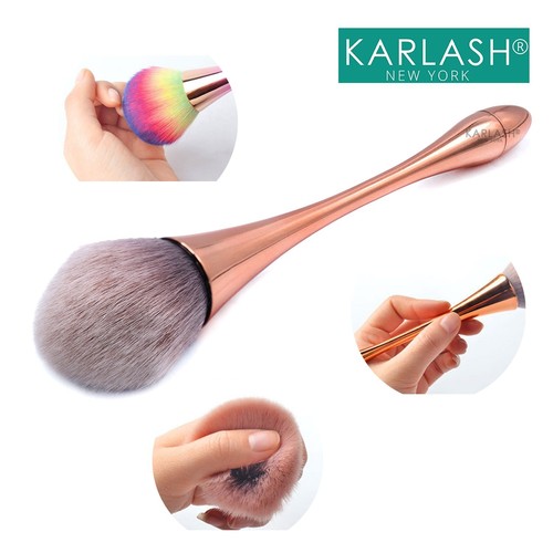 Karlash Nail Art Cepillo Removedor de Polvo Acrílico y Gel Uñas, Cepillo de Maquillaje #2 (JUEGO... - Imagen 3 de 3