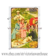 brew pub garage ideas Rosenegk Brewing Co. Richmond Va. Picnic metal tin sign