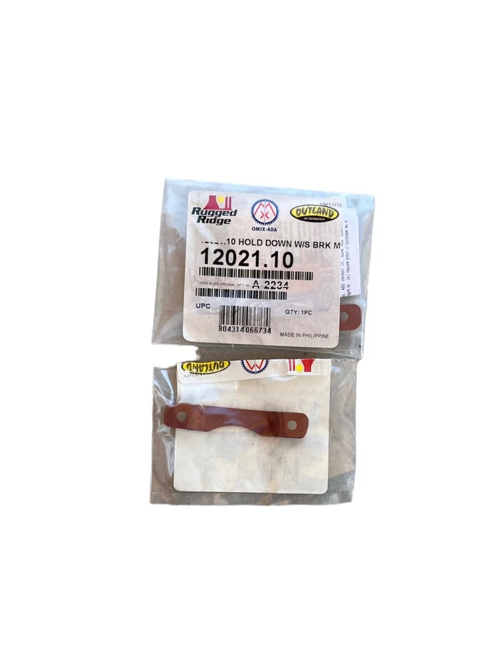 Omix-Ada Hold Down w/s Bracket 12021.10 1941-45 JEEP WILLYS MB - Image 2 of 2