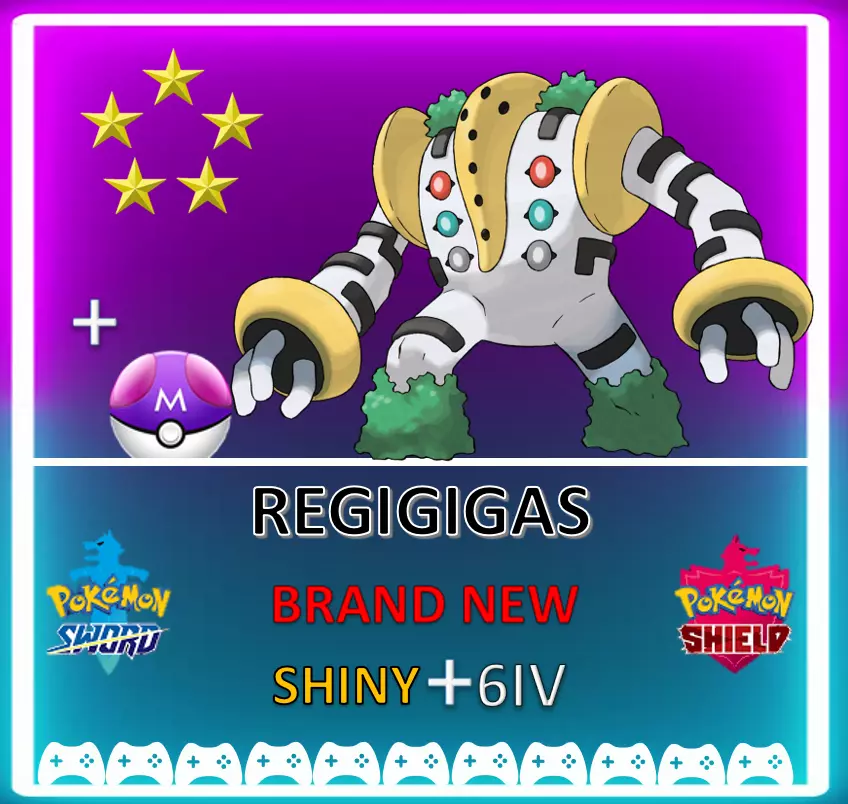 Ultra Shiny 6IV REGIGIGAS / Pokemon Sword and Shield (Instant Download) 