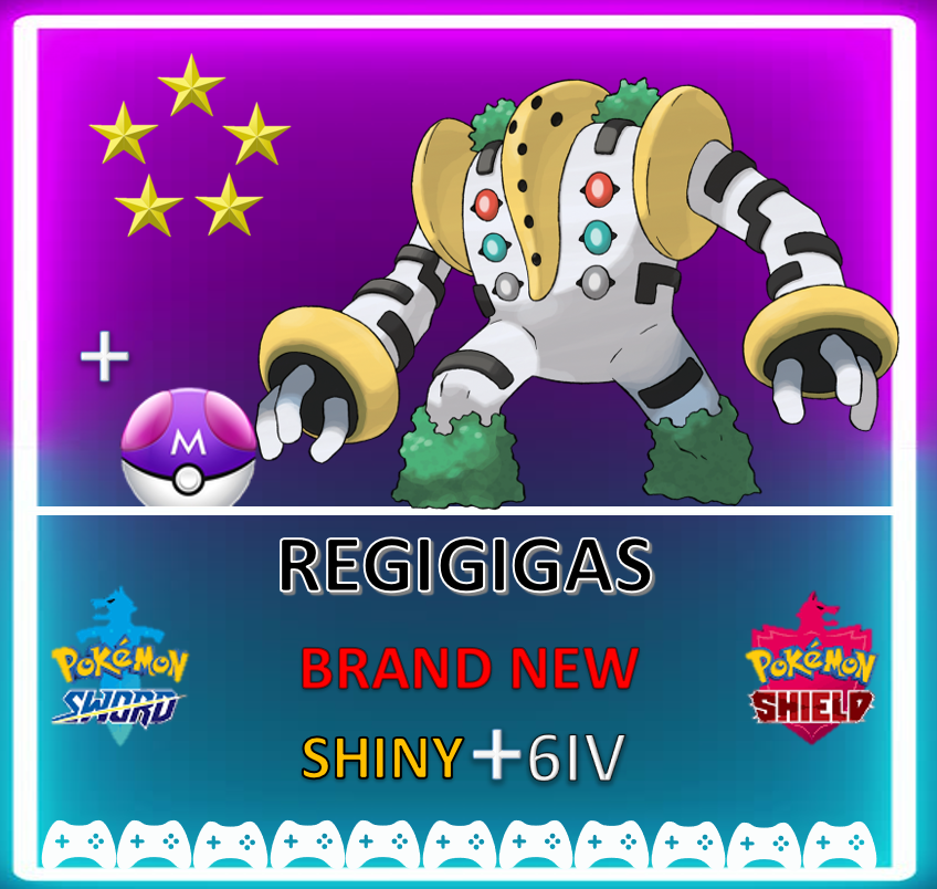 Ultra Shiny 6IV REGIGIGAS / Pokemon Sword and Shield / Sinnoh -   Portugal