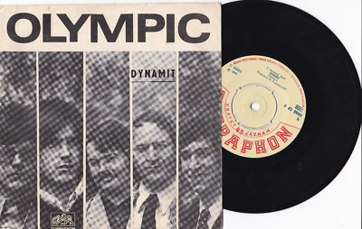 OLYMPIC -Dynamit / Otázky- 7'' 45 Supraphon  Records (0 43 0948)