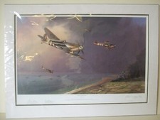 Longest Day by Adrian Rigby, Planes Limited Edition Print, pilot signed