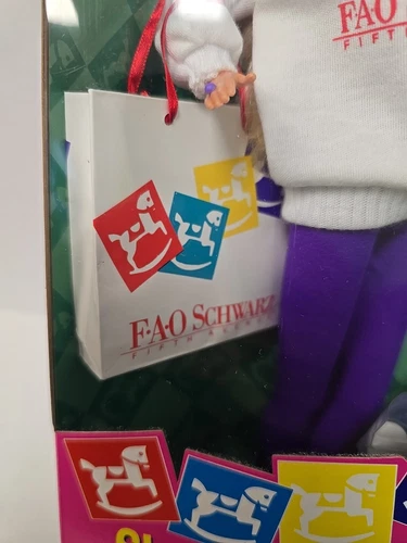 1994 Mattel Shopping Spree Barbie FAO Schwartz Fifth Avenue NEW IN PACKAGE  - Picture 6 of 9