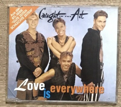 Caught in the Act - Love is everywhere / 4 Track Maxi-CD / Audio-CD - 1994