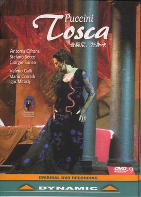 Giacomo Puccini: Tosca / Antonia Cifrone , Stefano Secco , Giorgio Surian  DVD-9
