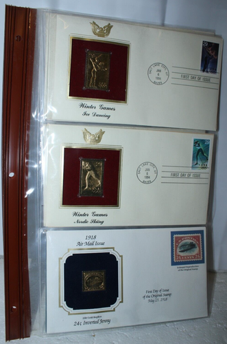 22kt Gold Repliken Ersttag Abdeckungen limitierte Auflage Briefmarken & Abdeckungen: Menge 17 - Bild 11 von 17
