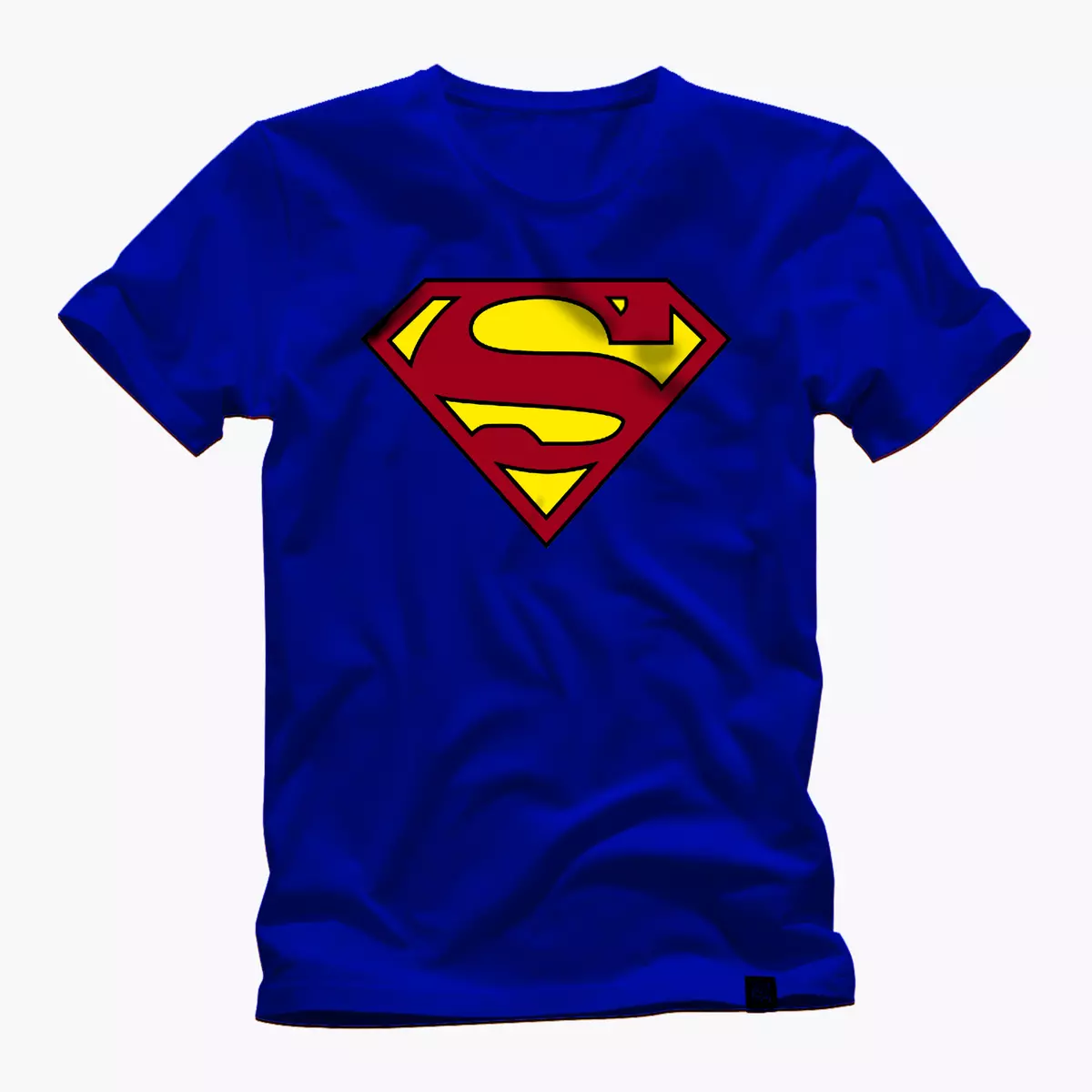superman classic logo shield durable vinyl awesome GRAPHIC T SHIRT