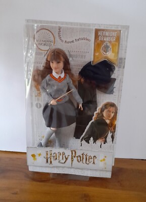Harry Potter Puppe 10 Zoll Hermine Granger Mattel 2018 5 Jahre + NRFB