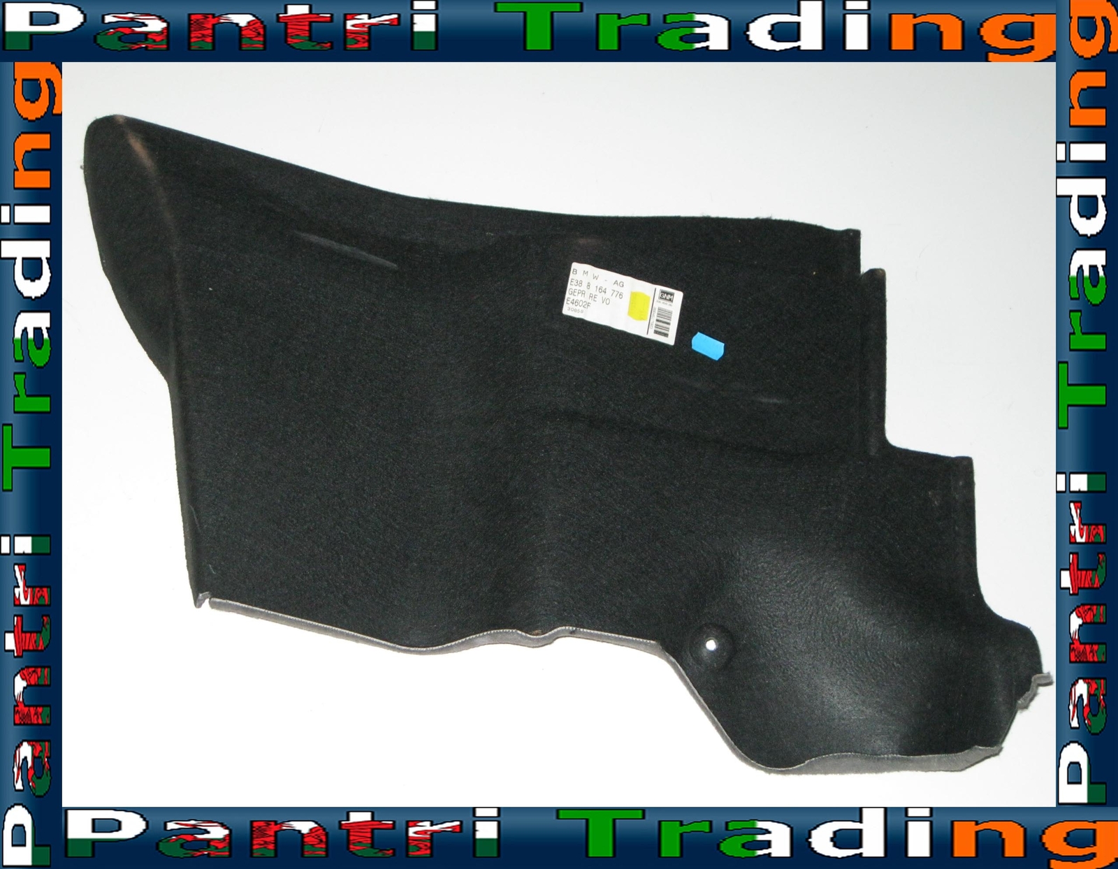 BMW E38 Front Right Boot Trunk Trim Cover Panel 8164776 Used  