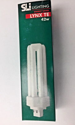 SLI - Lynx TE 42-Watt Fluorescent CFL Lamp Light Bulb 42W 4-Pin G24q-4 835