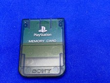 Sony Memory card for Vintage play station Green SCPH-1020