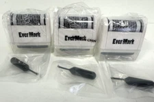 x3 Ever Mark ID Protector Ink Roller Identity Theft Protection Roller Stamp Wht