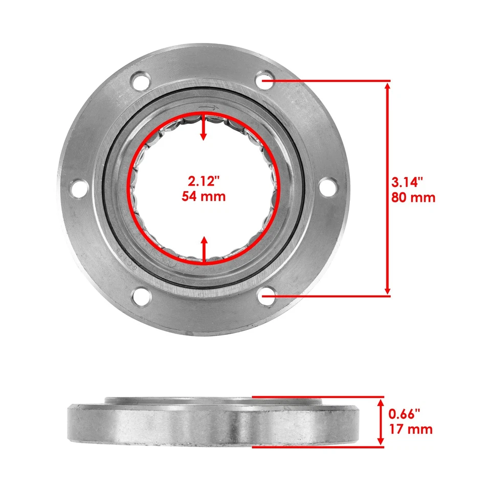 Embreagem de arranque Caltric rolamento unidirecional Sprag para Suzuki 12600-02840 12600-02841 - Imagem 2 de 4
