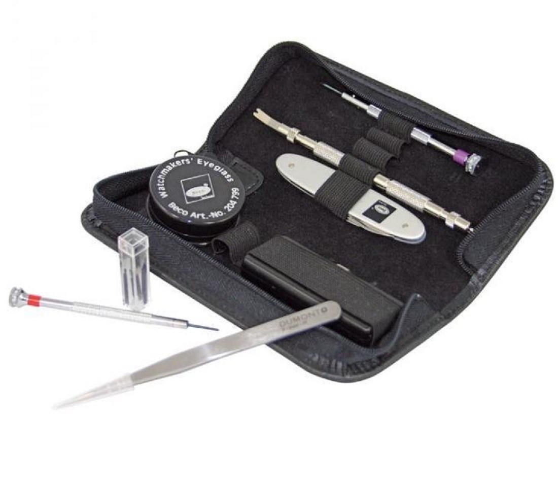 Kit Beco Technic d'outils horlogers de haute précision pour l'entretien des montres de luxe