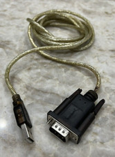 Sabrent USB 2.0 to Serial 9-Pin DB-9 RS-232 Adapter Cable 6ft Cable