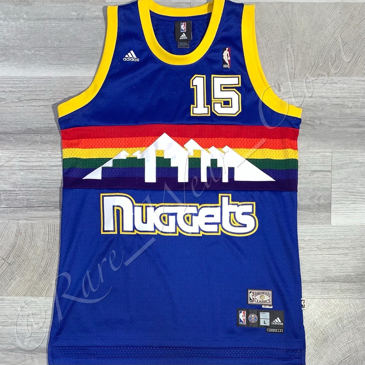 NBA JERSEY DENVER NUGGETS CARMELO ANTHONY ADIDAS SWINGMAN