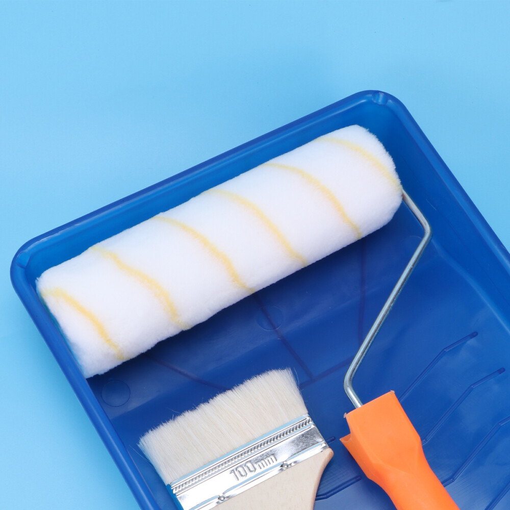 Paint Roller Handle Wall Painting Tool Tray Professional Brush Interior