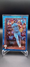 🔥Alex Bohm🔥Blue Holo Foil /150🔥2025 Topps #7 - Philadelphia Phillies