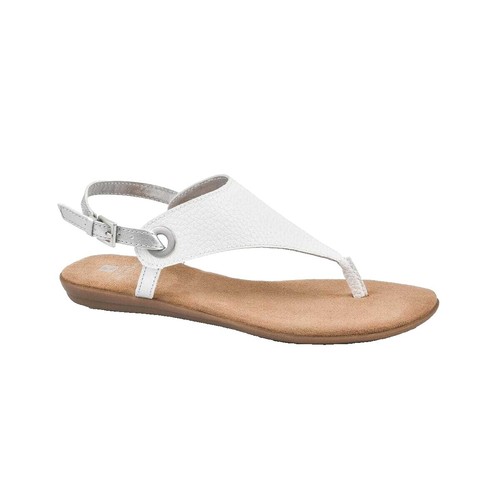 White Mountain Happier Women's Footbed Sandal with Customizable