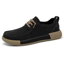 Fashion Casual Leather Shoes Classic Formal Flat Outdoor Men Oxford Walk Sneaker