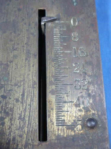 Bilancia a molla vintage Chatillon's 50 libbre migliorata scala New York ottone bello - Foto 6 di 11