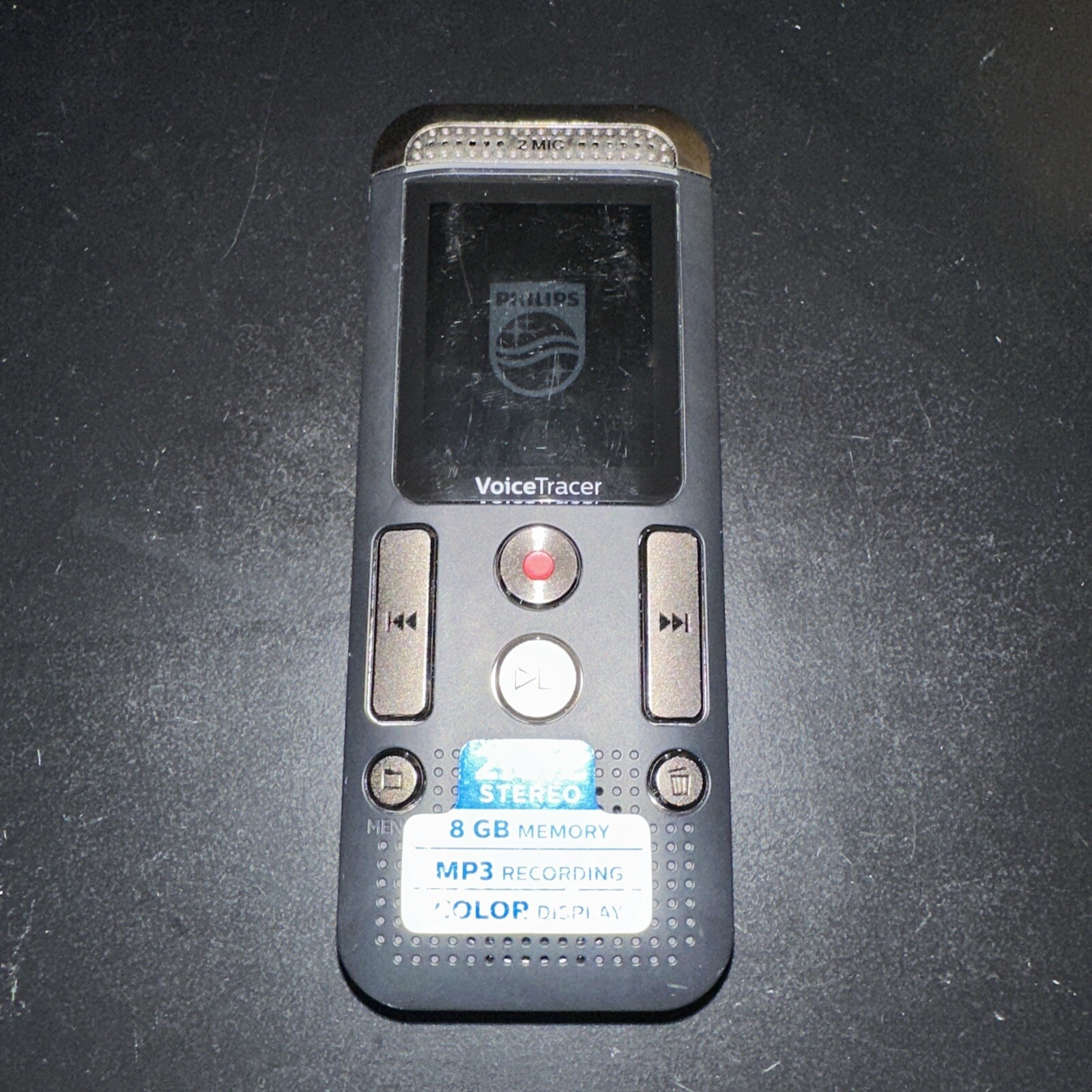 Philips DVT2510 Voice Tracer with 2 Mic Stereo Recording Aud