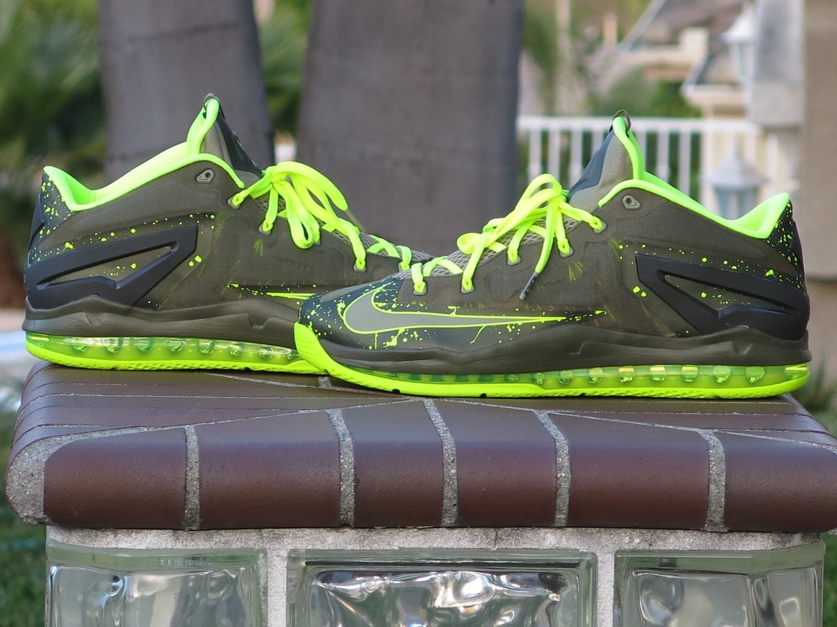 Nike Max LeBron XI Low Men's Basketball Sneakers 642849-200 | eBay