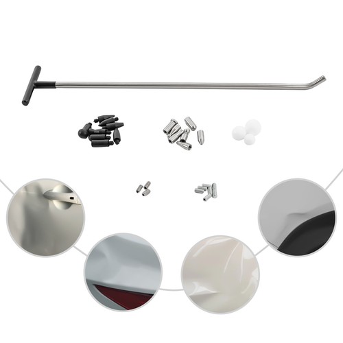 Paintless Dent Removal Tools Kit Dent Repair Set Kit Pdr Tools Rods Car Repair - Picture 18 of 18