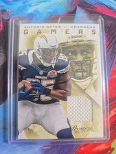 2013 Panini Prestige Gamers Materials Antonio Gates #7