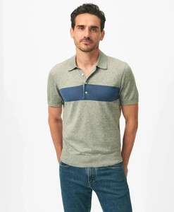 Brooks Brothers Men's Luxe Polo Sweater Cotton-Cashmere $198 NEW XL