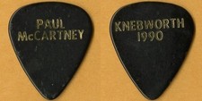 Paul McCartney 1990 Flowers in the Dirt gira de conciertos Knebworth Guitar Pick