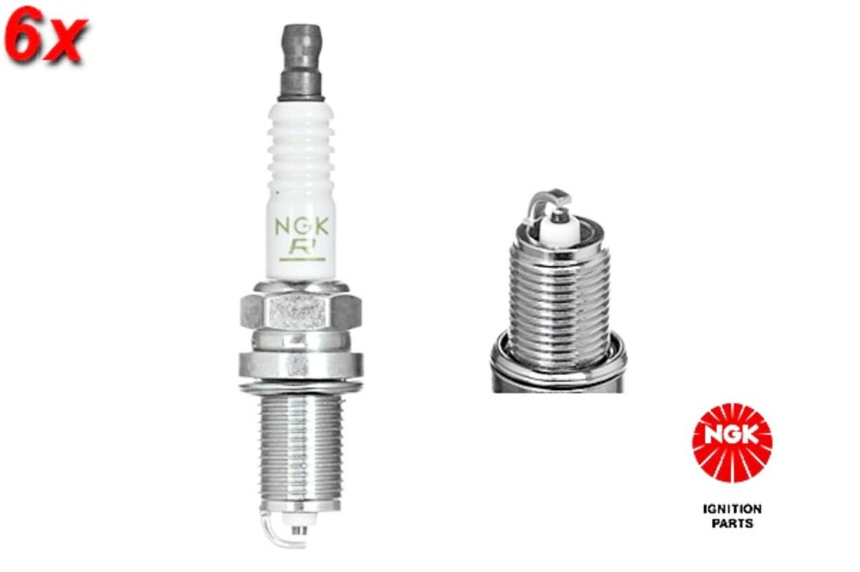 NGK 6x Spark Plug For NISSAN 100 Nx Pathfinder II Primera 90-04 22401-88G76