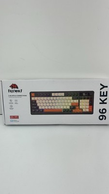 Freewolf LexonElec M96 Dual Mode Wireless Keyboard / Black & Grey