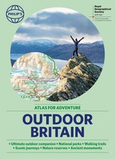 Philip's RGS Outdoor Britain: An Atlas for Adventure: A4 Paperback with handy fl