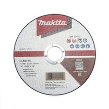Image of Makita D-18770-100 Thin 125MM Cutting Discs Tub Of 100