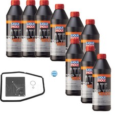 9 L Liqui Moly Top Tec ATF 1200 MEYLE Getriebe�lfilter f�r BMW 7er 730i iL