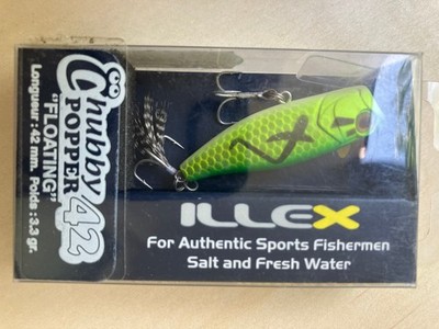 Illex Chubby Popper 42 Topwater Neuwertig 