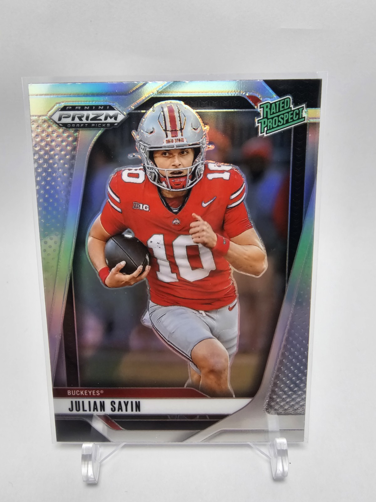 2025 Panini Prizm Draft Picks Julian Sayin Rated Prospects Silver #161 NM OSU