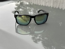 Oakley Holbrook  Style  Black Frame Gold Mirror Lens GOLD O
