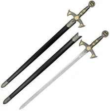 Medieval 12th Century Templar Knight Crusader Sword