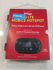 Novatel MIFI5510L 4G Jetpack LTE Mobile Hotspot Verizon With Cables.